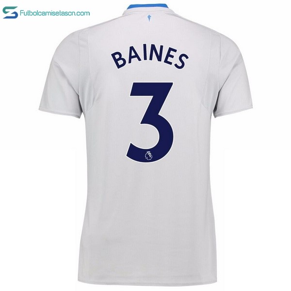 Camiseta Everton 2ª Baines 2017/18